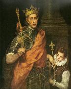 st. louis, king of france El Greco